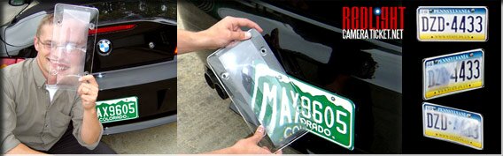 PhotoShield™ License Plate Cover PhotoShield™ Cover photo 1.